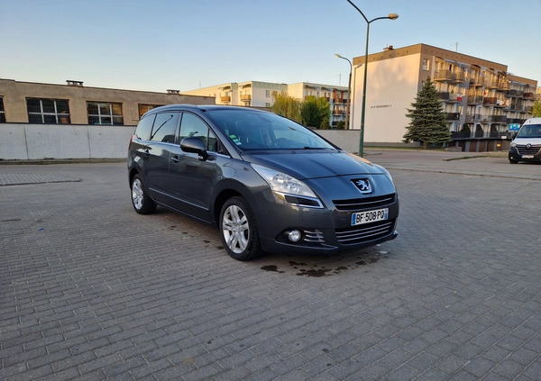 Peugeot 5008 cena 21999 przebieg: 250963, rok produkcji 2010 z Augustów małe 211